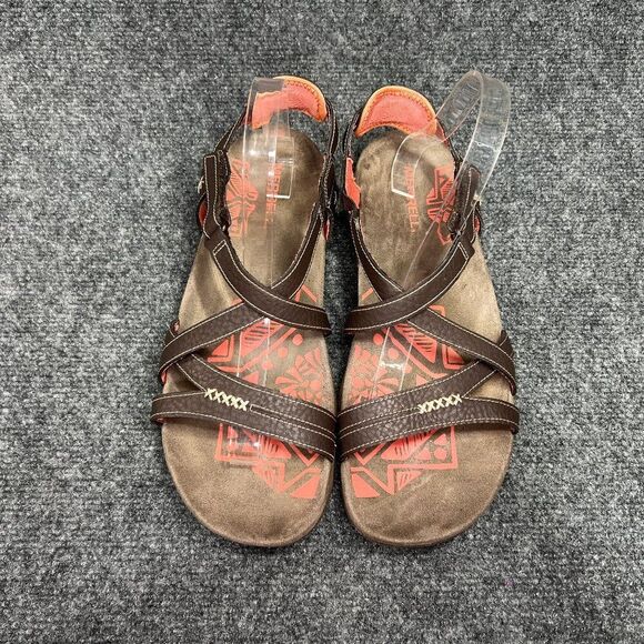 Merrell Sandspur Sandals Women's 10 Cocoa Coral Strappy Outdoor Athletic Water - Picture 3 of 12